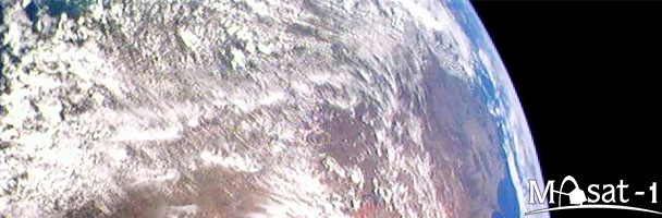 A Masat-1 elkészítette az első űrfelvételeket